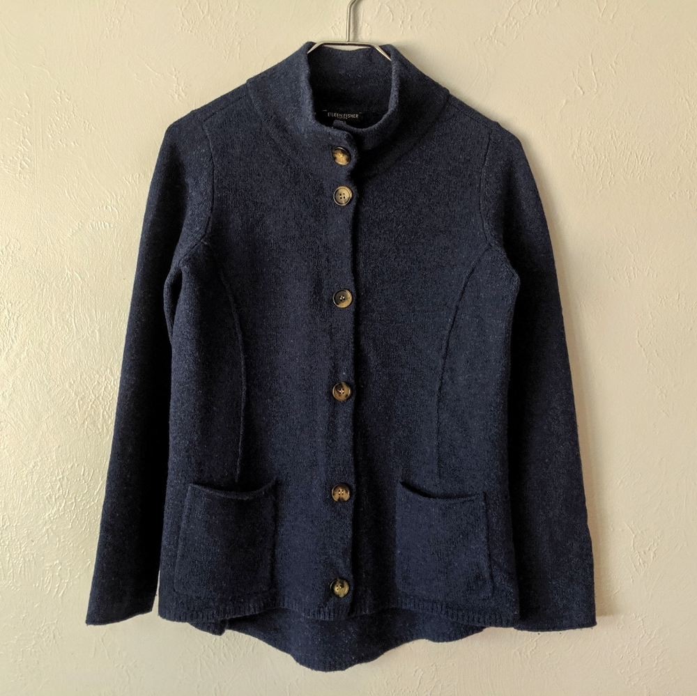 Eileen Fisher lambswool blend sweater